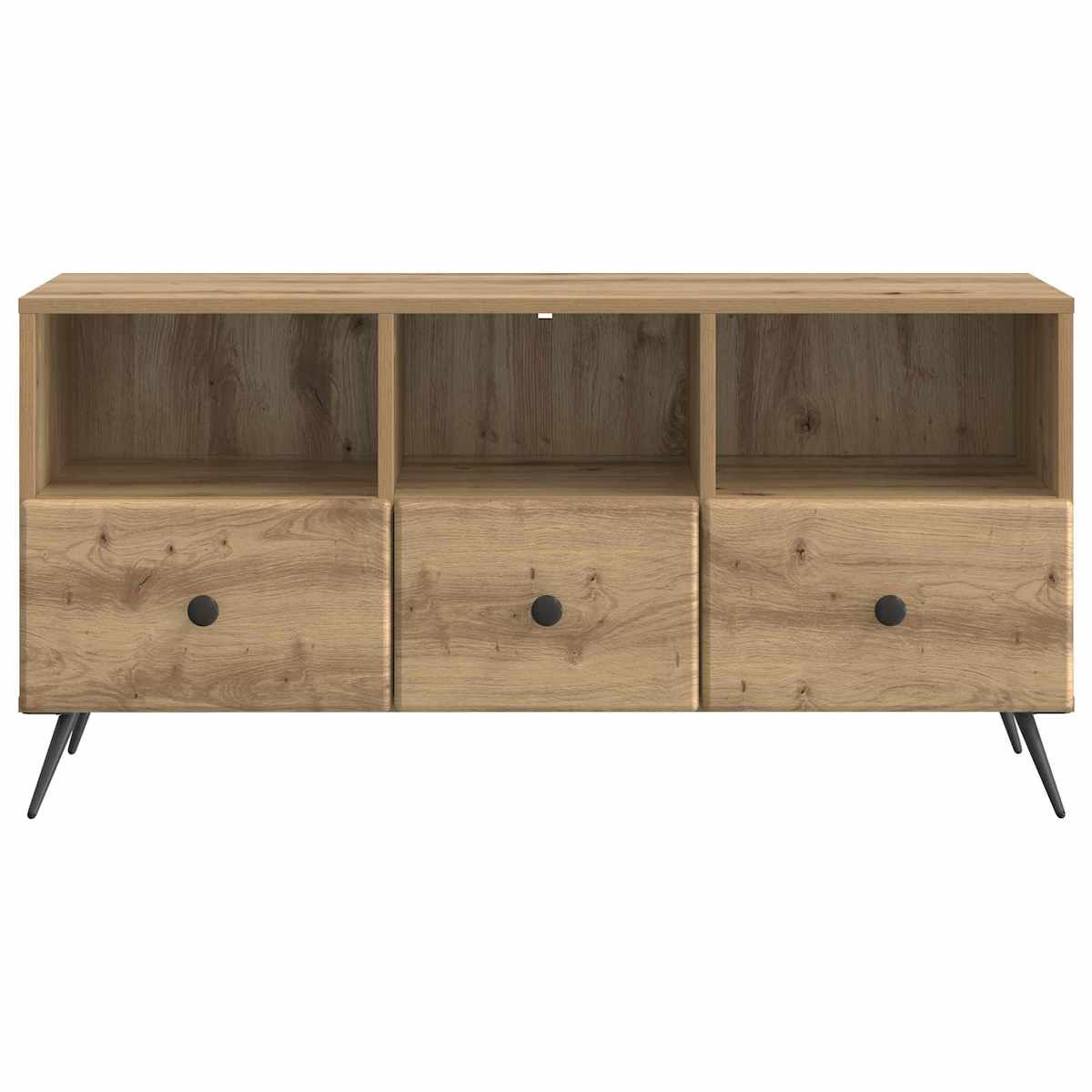 TV-skab 102 x 34,5 x 50 cm Konstrueret træ - Billede 6
