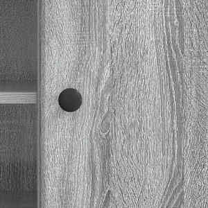 Televizní skříň 150 x 31 x 50 cm Šedá sonoma Kompozitní dřevo - obrázek 10