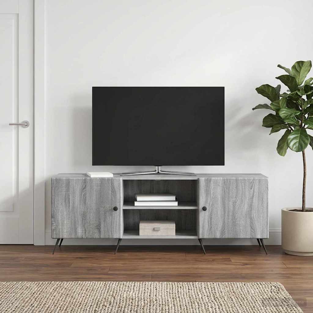 TV-kaappi 150 x 31 x 50 cm Harmaa sonoma Tekninen puu