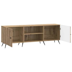 Televizní skříň 150 x 31 x 50 cm Dub artisan Kompozitní dřevo - obrázek 5