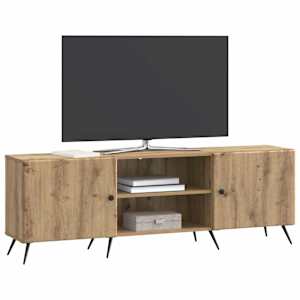 Televizní skříň 150 x 31 x 50 cm Dub artisan Kompozitní dřevo - obrázek 3