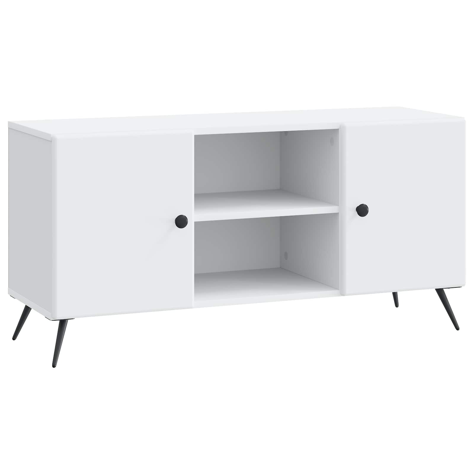 vidaXL Cabinet TV Alb 102 x 34,5 x 50 cm Lemn prelucrat