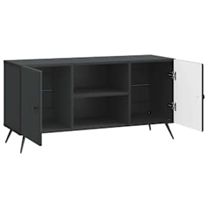Televizní skříň Černá 102 x 34,5 x 50 cm Kompozitní dřevo - obrázek 5
