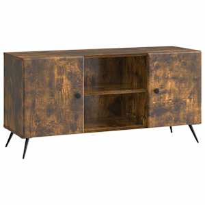 Televizní skříň Kouřový dub 102 x 34,5 x 50 cm Kompozitní dřevo - obrázek 2