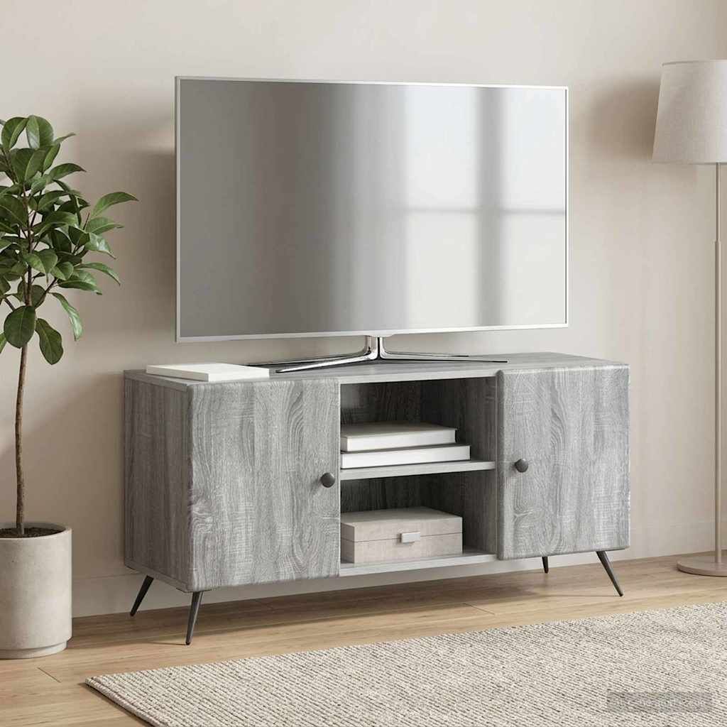 vidaXL Cabinet TV Sonoma gri 102 x 34,5 x 50 cm Lemn prelucrat