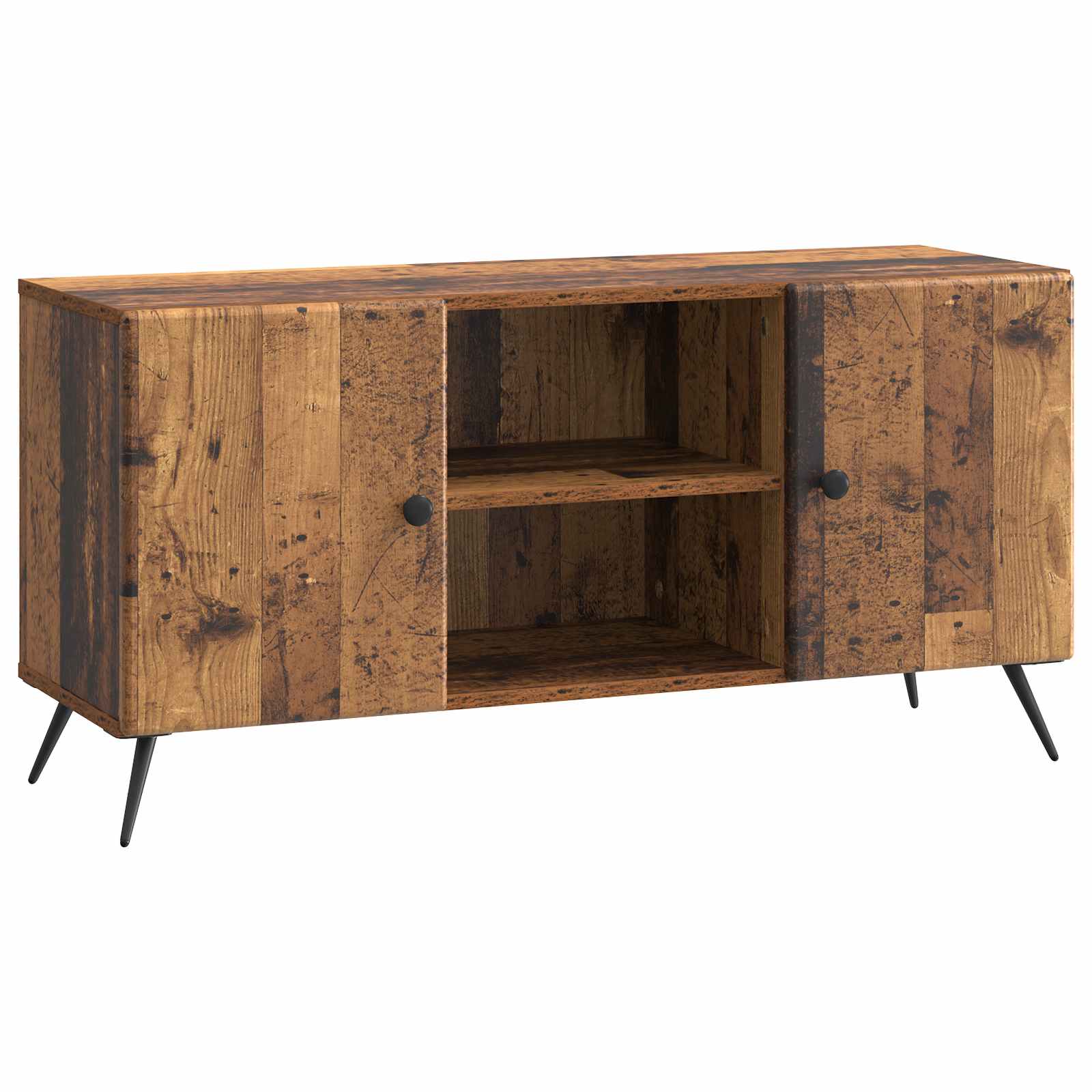 vidaXL Cabinet TV Lemn vechi 102 x 34,5 x 50 cm Lemn prelucrat