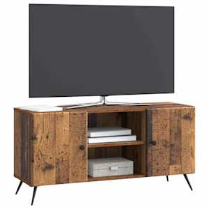 Televizní skříň Staré dřevo 102 x 34,5 x 50 cm Kompozitní dřevo - obrázek 3