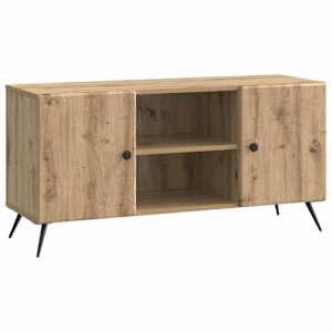 Televizní skříň 102 x 34,5 x 50 cm Dub artisan Kompozitní dřevo - obrázek 2