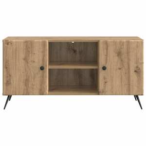 Televizní skříň 102 x 34,5 x 50 cm Dub artisan Kompozitní dřevo - obrázek 6