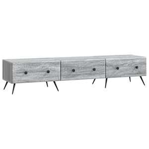 vidaXL Telerikapp sahtliga Hall Sonoma 147 x 34,5 x 30 cm Tehispuit