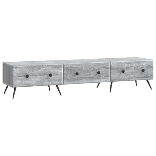 vidaXL Telerikapp sahtliga Hall Sonoma 147 x 34,5 x 30 cm Tehispuit