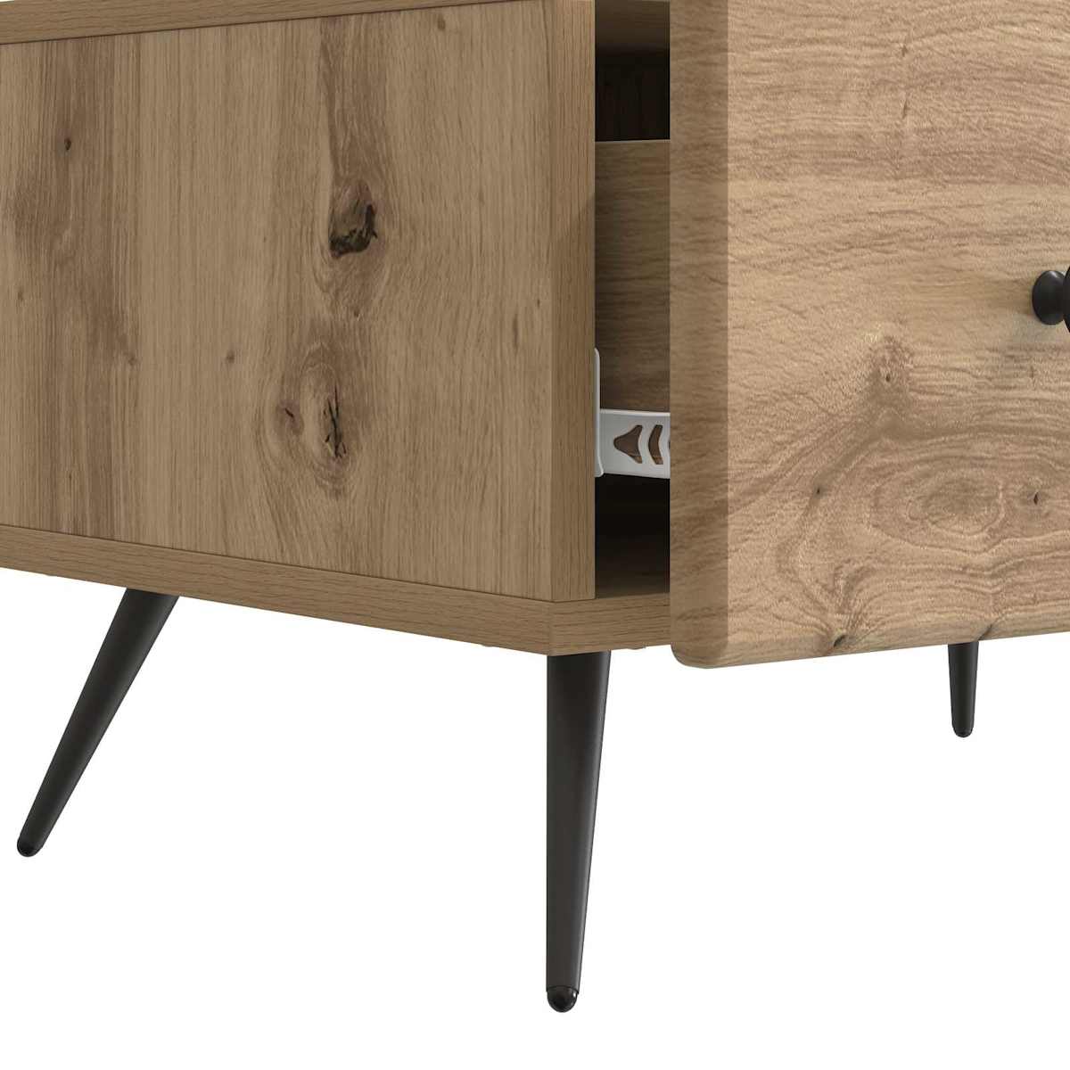 TV-skab 147 x 34,5 x 30 cm Konstrueret træ - Billede 9