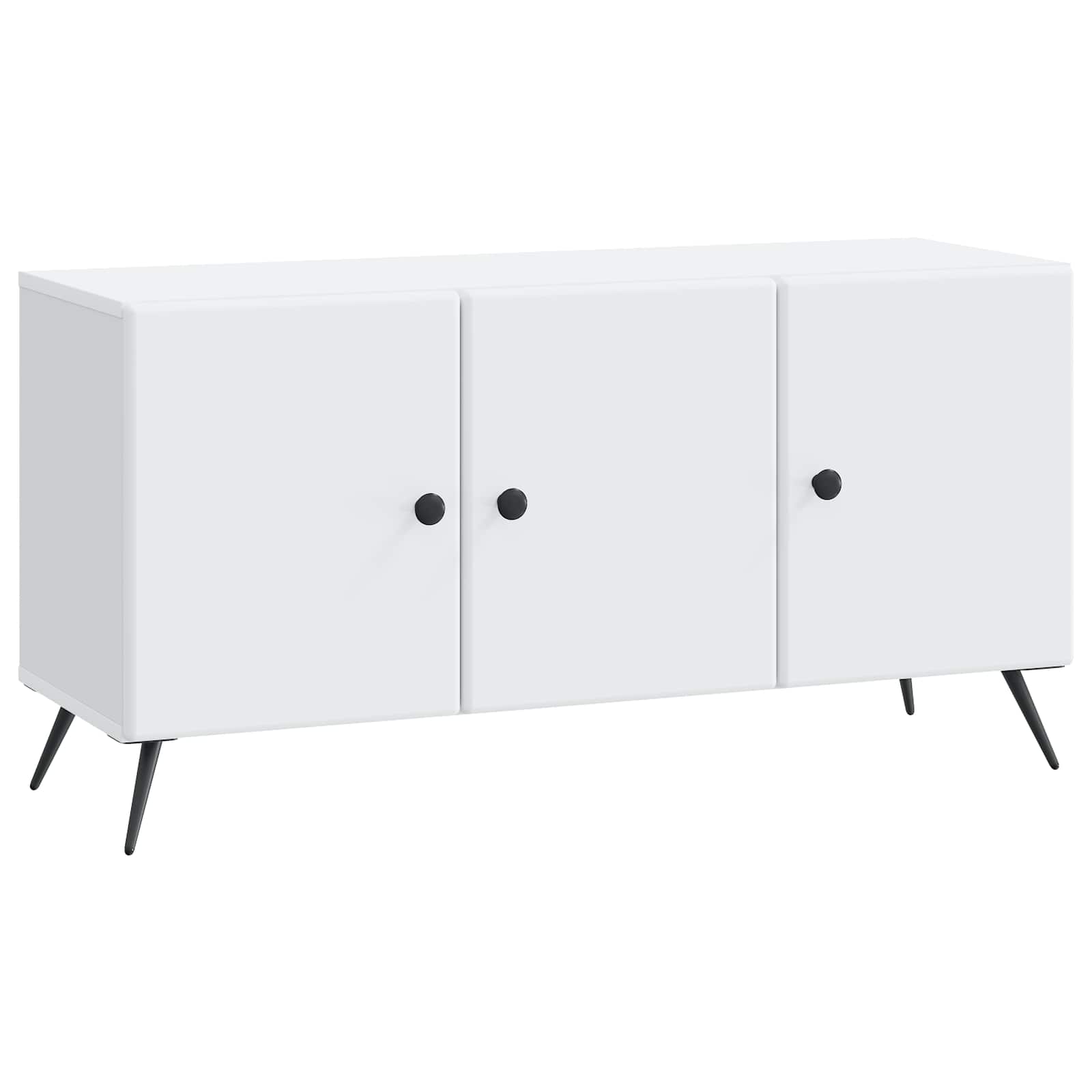 vidaXL Cabinet TV Alb 99 x 34,5 x 50 cm Lemn prelucrat