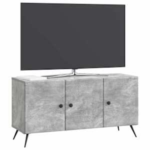Televizní skříň Betonově šedá 99 x 34,5 x 50 cm - obrázek 3