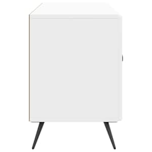 Televizní skříň Bílá s vysokým leskem 99 x 34,5 x 50 cm - obrázek 7