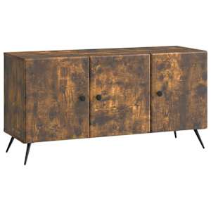 TV omarica Dimljen hrast 99 x 34,5 x 50 cm Inženirski les