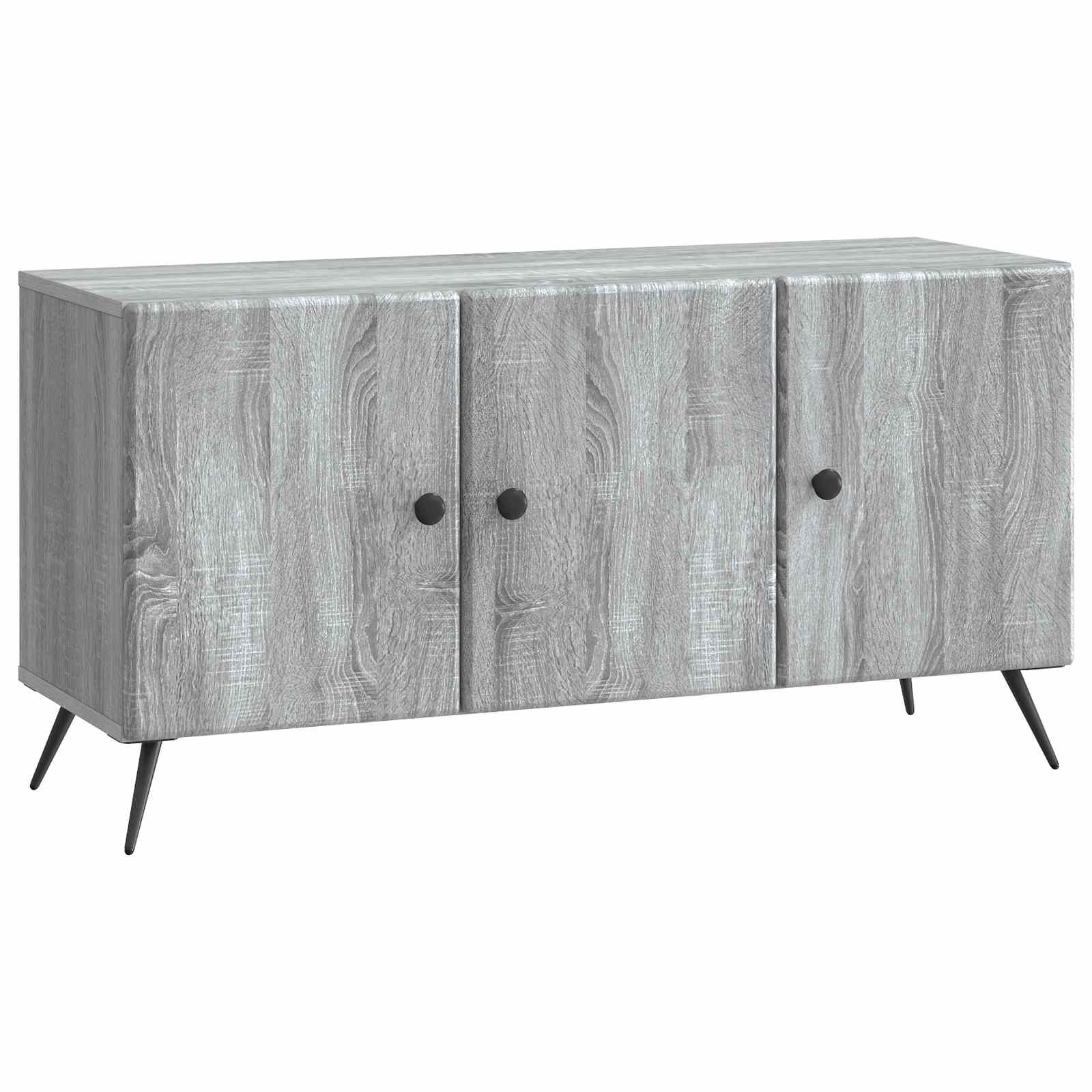 vidaXL Cabinet TV Sonoma gri 99 x 34,5 x 50 cm Lemn prelucrat