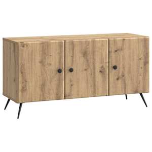 Televizní skříň 99 x 34,5 x 50 cm Dub artisan Kompozitní dřevo - obrázek 2