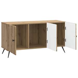 Televizní skříň 99 x 34,5 x 50 cm Dub artisan Kompozitní dřevo - obrázek 5