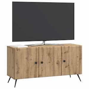 Televizní skříň 99 x 34,5 x 50 cm Dub artisan Kompozitní dřevo - obrázek 3