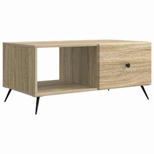 vidaXL Kohvilaud Sonoma tamm 90 x 50 x 40 cm Tehispuit