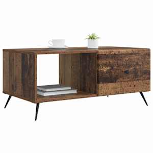 Konferenční stolek Staré dřevo 90 x 50 x 40 cm Kompozitní dřevo - obrázek 3