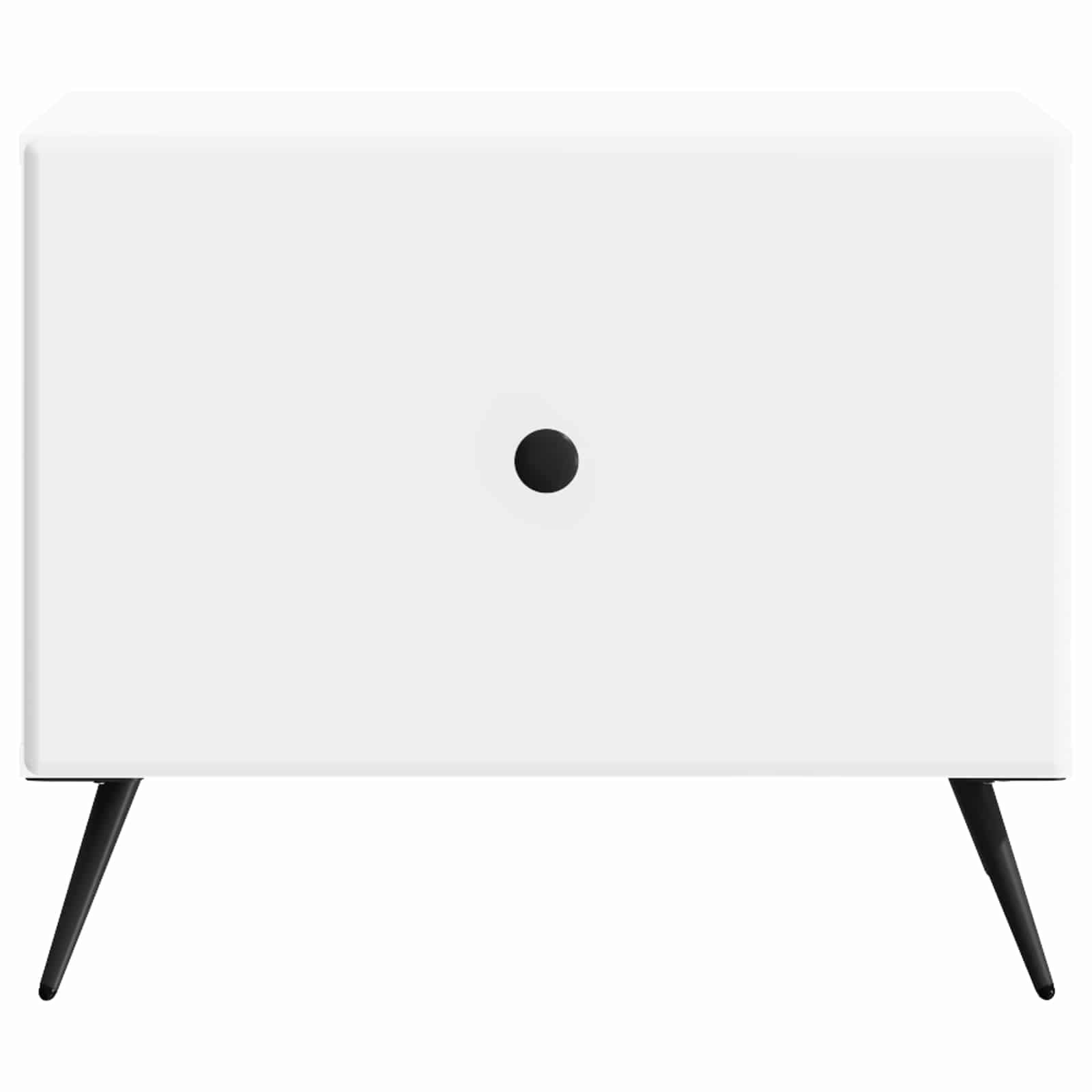Konferenční stolek Bílá 49 x 50 x 40 cm Kompozitní dřevo - obrázek 4