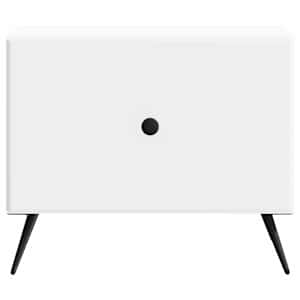 Konferenční stolek Bílá 49 x 50 x 40 cm Kompozitní dřevo - obrázek 4
