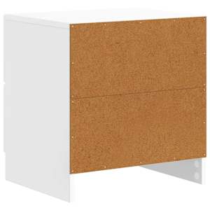 Noční skříňka 2 pcs Bílá s vysokým leskem 43 x 34,5 x 44,5 cm - obrázek 9