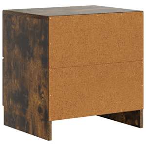 Noční skříňka Kouřový dub 43 x 34,5 x 44,5 cm Kompozitní dřevo - obrázek 7