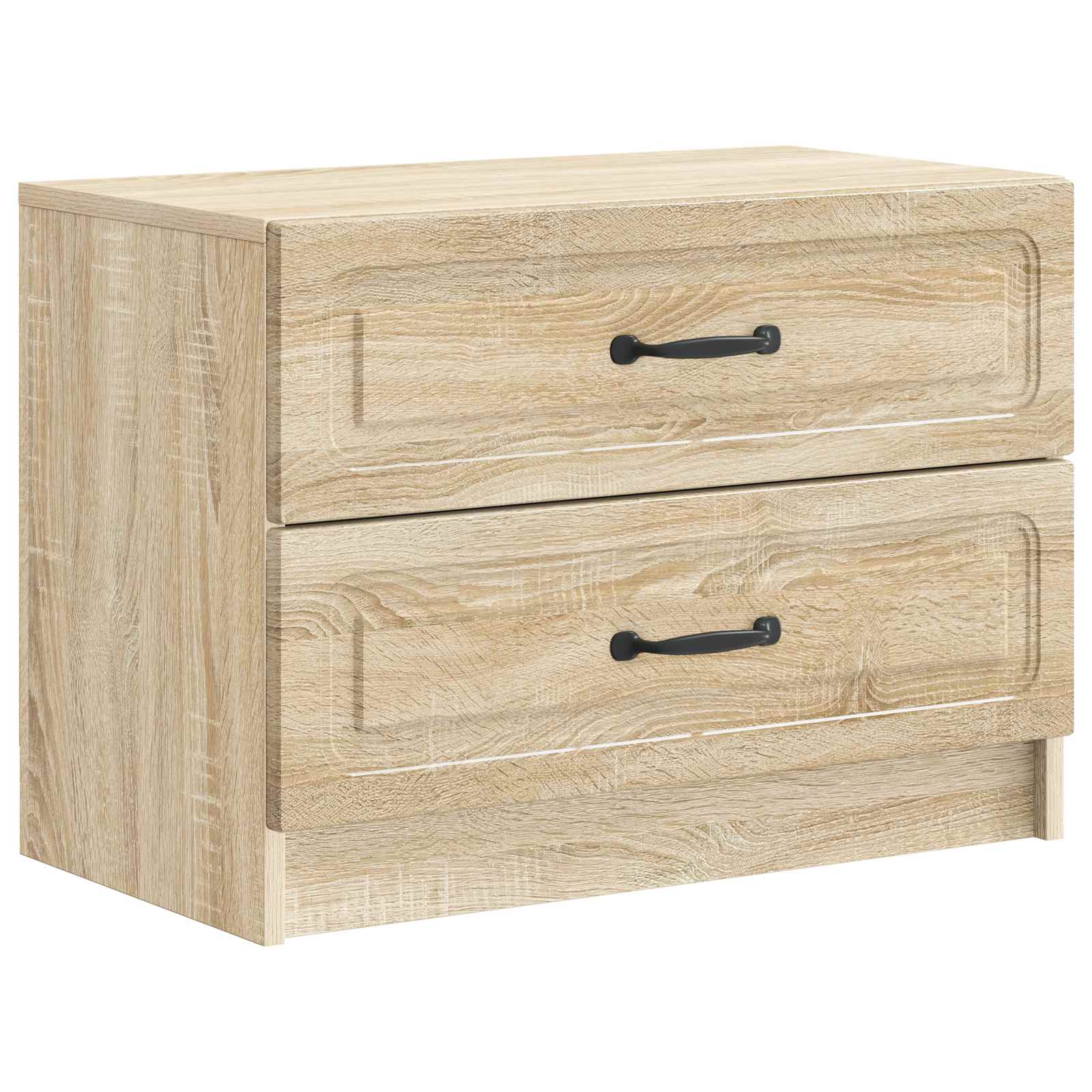 vidaXL Dulap de noapte cu sertar Stejar Sonoma 62 x 34,5 x 44,5 cm
