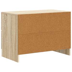 Noční skříňka Dub sonoma 62 x 34,5 x 44,5 cm Kompozitní dřevo - obrázek 7