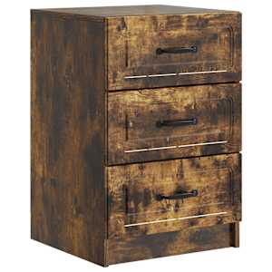 Nočna omarica Dimljen hrast 43 x 41 x 63,5 cm Inženirski les