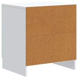 Noční skříňka 2 pcs Bílá 43 x 34,5 x 47 cm Kompozitní dřevo - obrázek 9