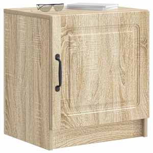 Noční skříňka 2 pcs Dub sonoma 43 x 34,5 x 47 cm - obrázek 3