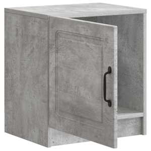 Noční skříňka 2 pcs Betonově šedá 43 x 34,5 x 47 cm - obrázek 6