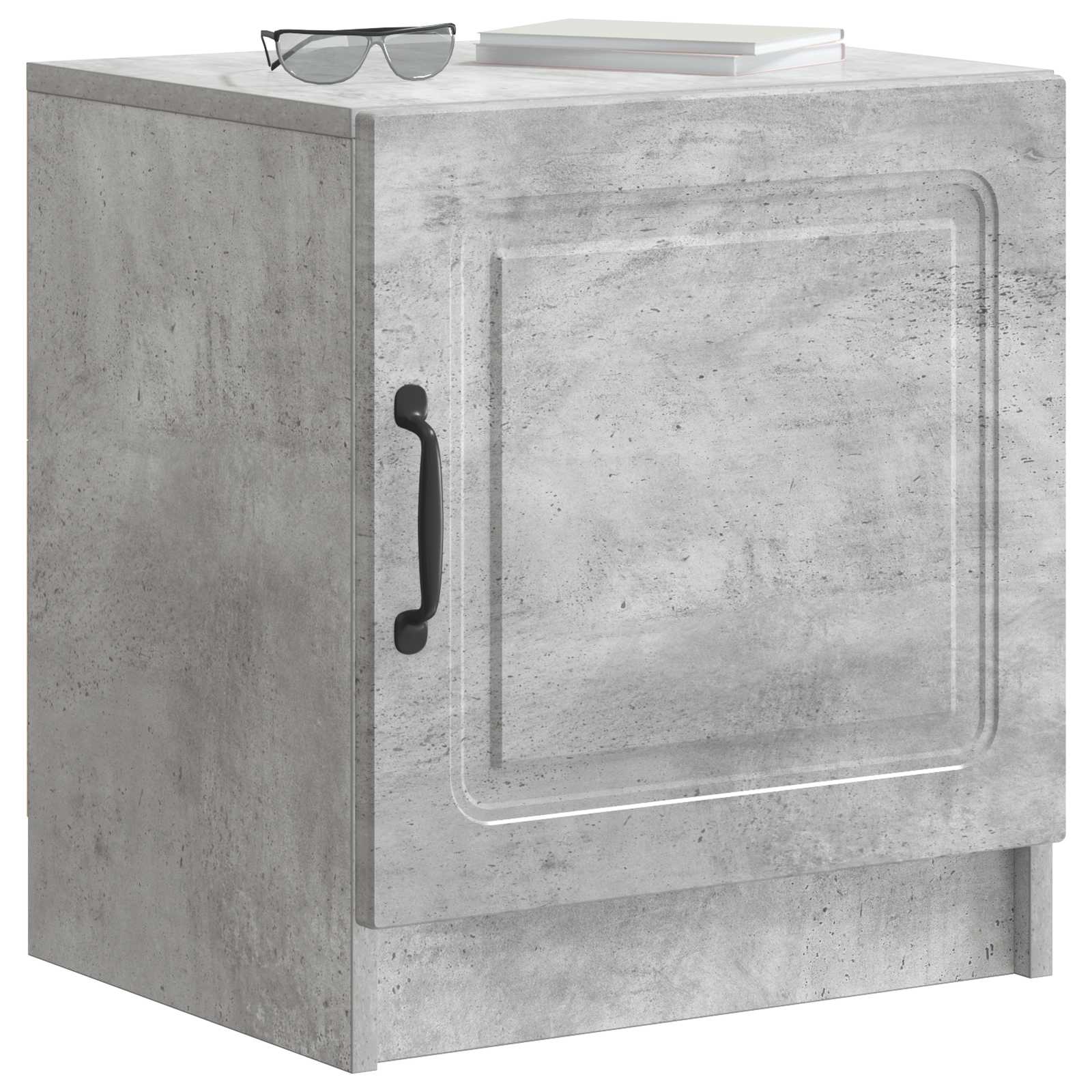 Нощен шкаф 2 pcs Бетонно сиво 43 x 34,5 x 47 см - Image 2