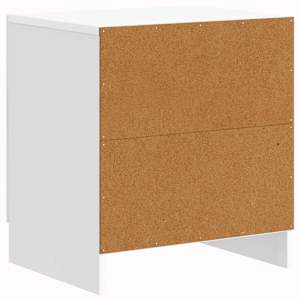 Noční skříňka 2 pcs Bílá s vysokým leskem 43 x 34,5 x 47 cm - obrázek 9