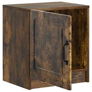 Noční skříňka 2 pcs Kouřový dub 43 x 34,5 x 47 cm - obrázek 6