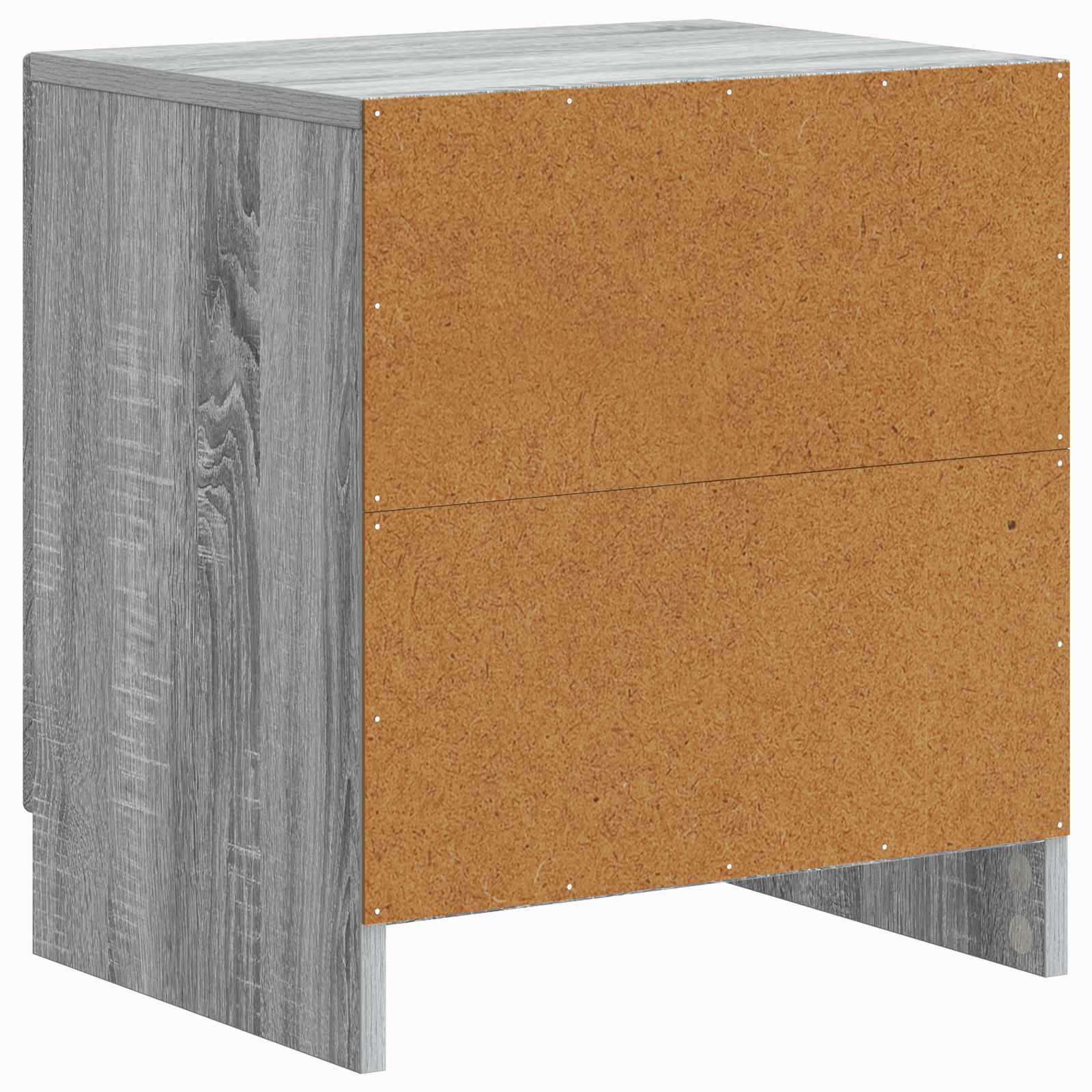 Nočna omarica Siva Sonoma 43 x 34,5 x 47 cm Inženirski les - slika 6