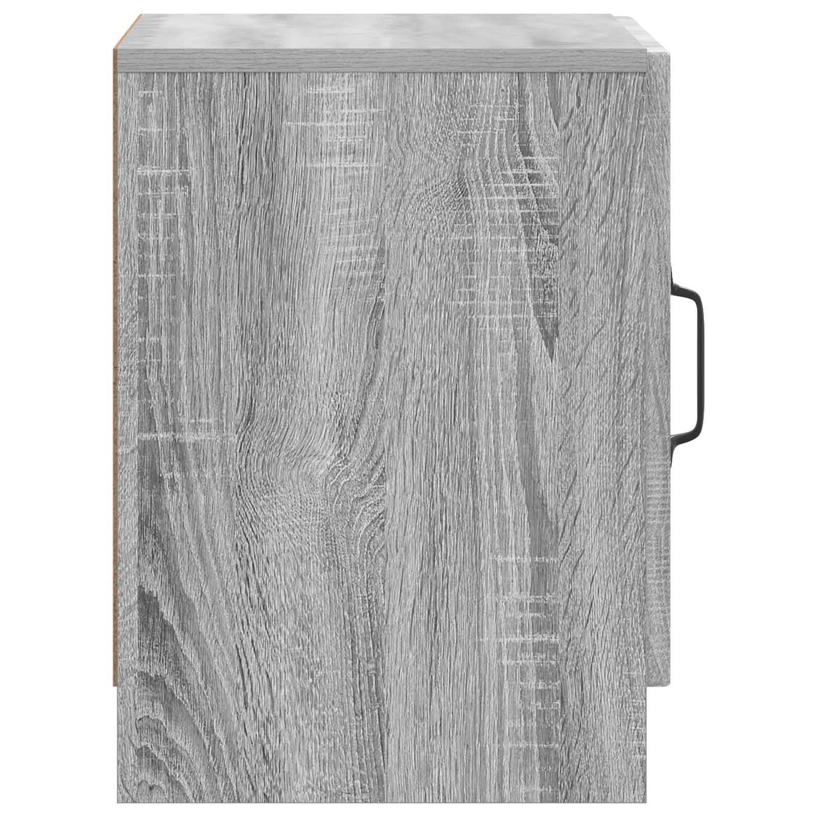 Nočna omarica Siva Sonoma 43 x 34,5 x 47 cm Inženirski les - slika 5