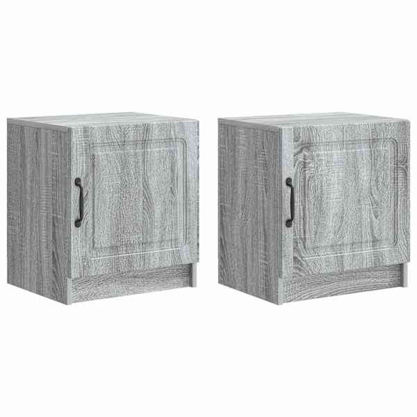 vidaXL &Ouml;&ouml;lambi kapp 2 tk Hall Sonoma 43 x 34,5 x 47 cm Tehispuit