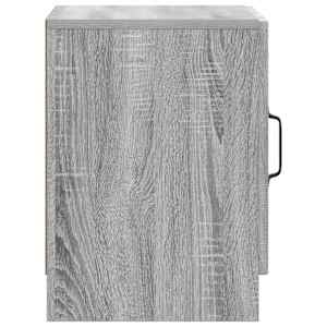 Noční skříňka 2 pcs Šedá sonoma 43 x 34,5 x 47 cm - obrázek 8