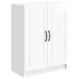 Servírovací skříň Bílá s vysokým leskem 66 x 34,5 x 87 cm - obrázek 2