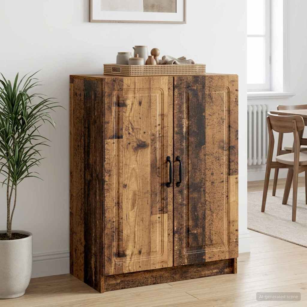 vidaXL Sivupöytä Vanha puu 66 x 34,5 x 87 cm Tekninen puu