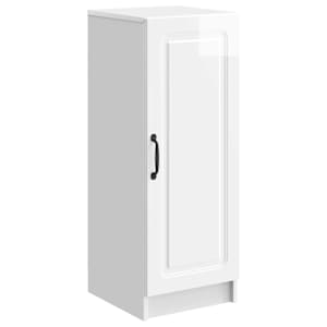 Servírovací skříň Bílá s vysokým leskem 33 x 34,5 x 87 cm - obrázek 2