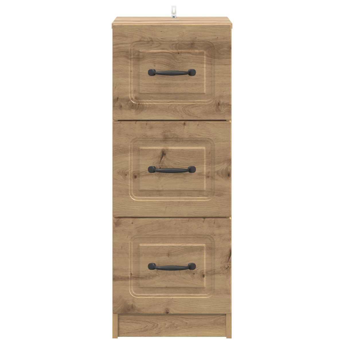 Skuffeskab 33 x 34,5 x 87 cm Konstrueret træ - Billede 6