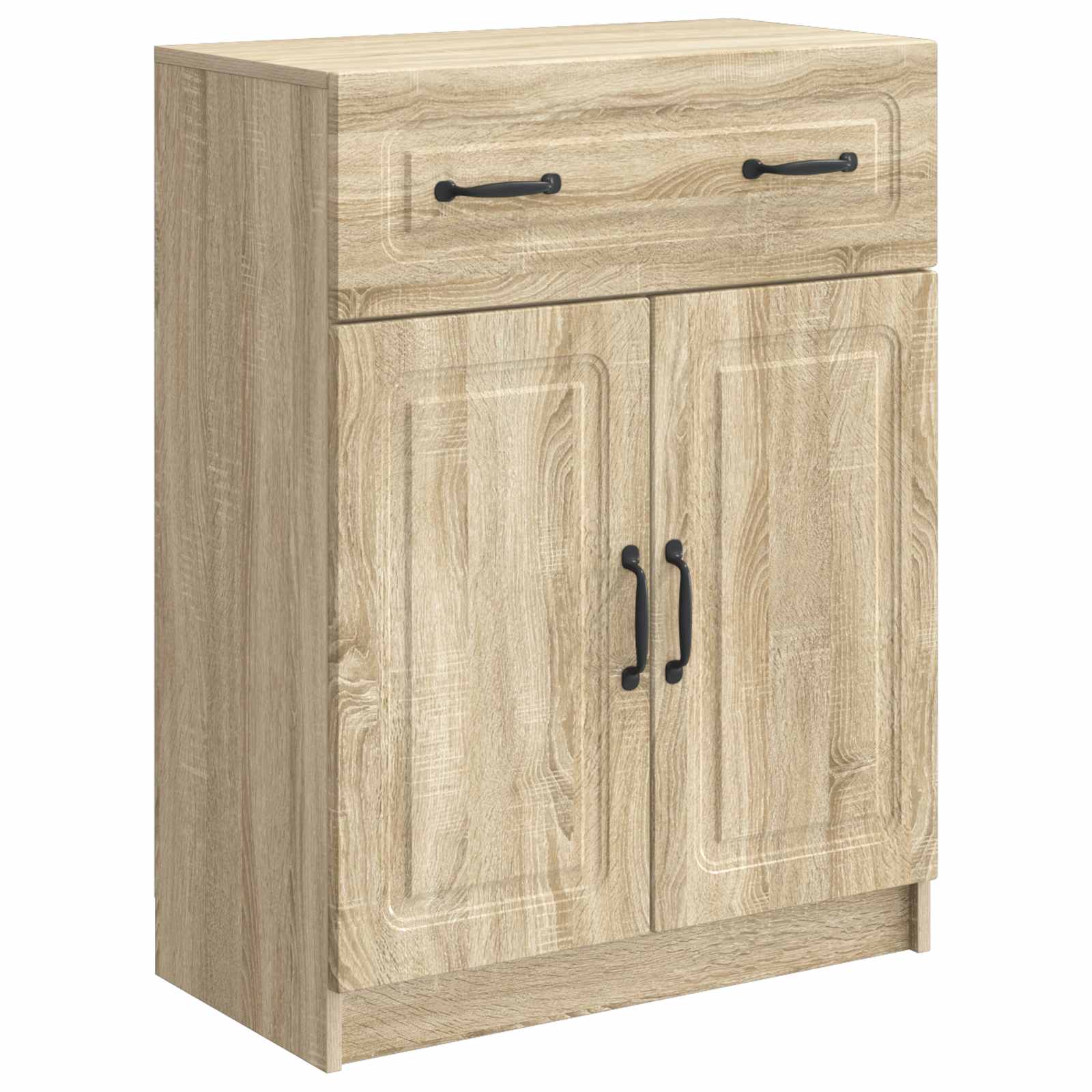 vidaXL Bufet cu sertar Stejar Sonoma 66 x 34,5 x 87 cm Lemn prelucrat
