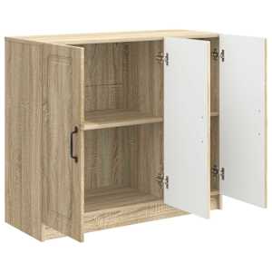 Servírovací skříň Dub sonoma 89 x 34,5 x 77 cm Kompozitní dřevo - obrázek 5