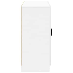 Servírovací skříň Bílá s vysokým leskem 89 x 34,5 x 77 cm - obrázek 7